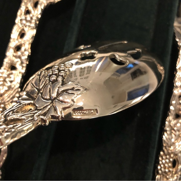 Godinger Vintage Grape Leaf Serving Set - Picture 5 of 11